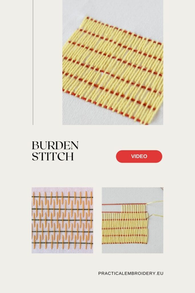Burden Stitch: Video tutorial passo dopo passo!